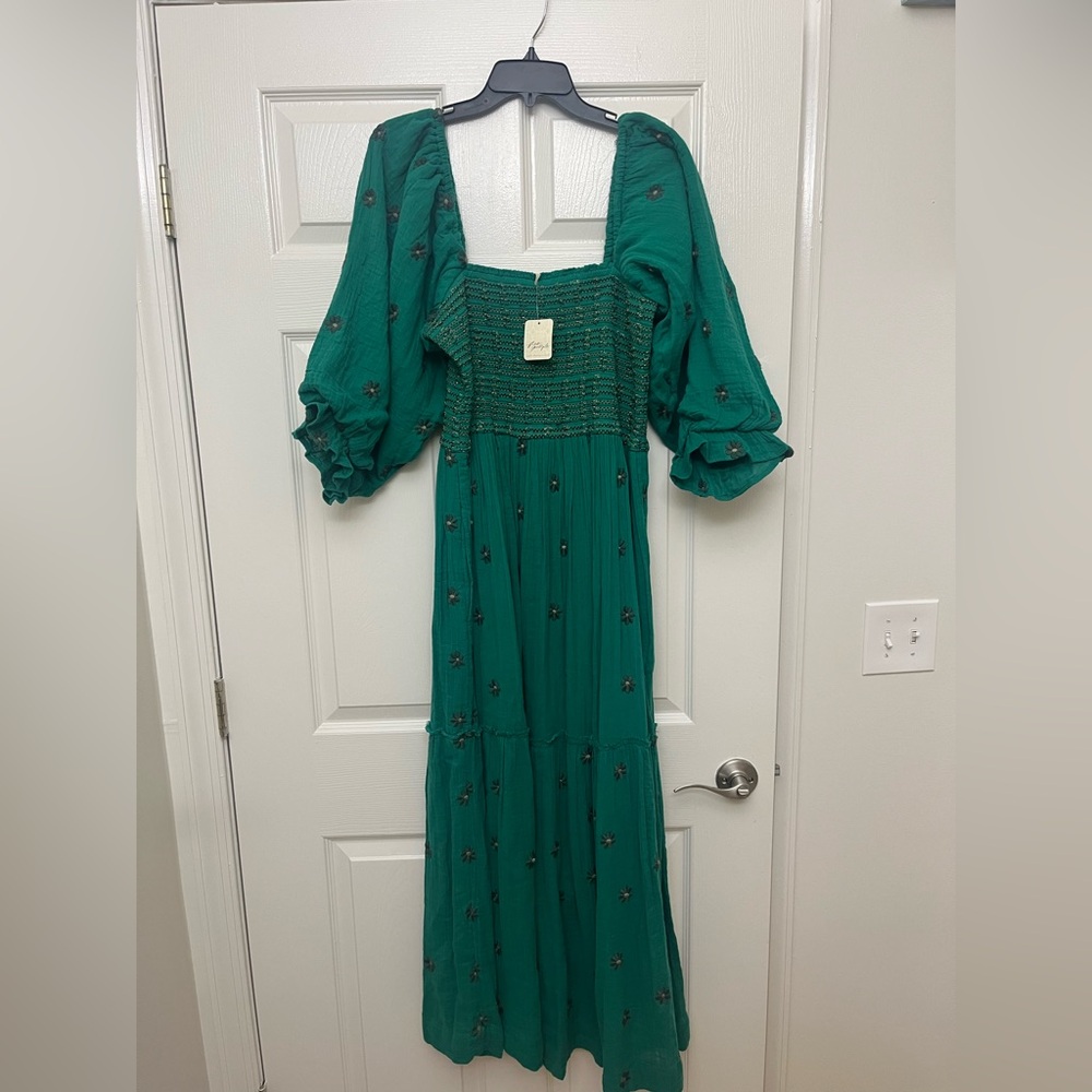 NWT Dahlia embroidered maxi dress by Free  people - Picture 10 of 16